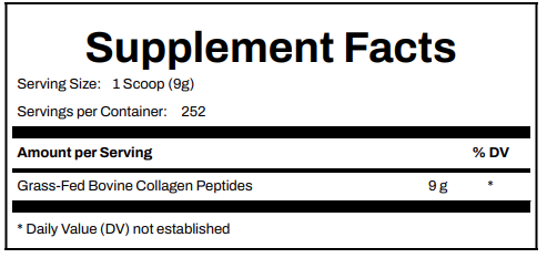 Grass Fed Collagen (2-5LB Units Per Case Pack)